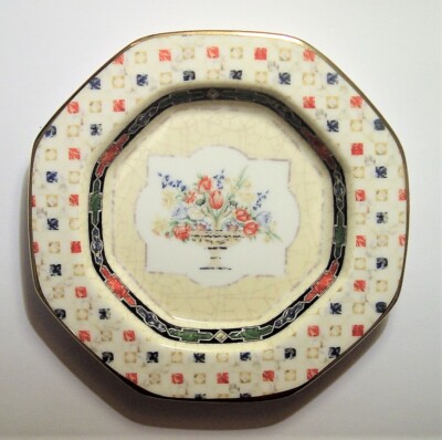 WEDGWOOD HARLEQUIN JEWEL Octagonal Tray 5 WEDGWOOD HARLEQUIN JEWEL Octagonal Tray 5