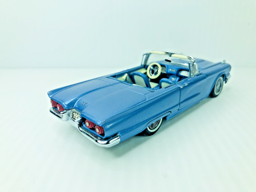 FRANKLIN MINT 1958 FORD THUNDERBIRD CONV. 1:43 CLEAN PREOWNED READ - Picture 3 of 12