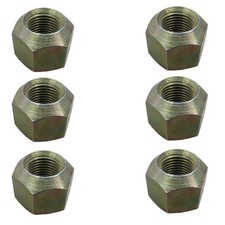 Six C5NN1012B Front Wheel Nuts Fits Ford 8N NAA 600 800 801 900 2000 4000 to '64