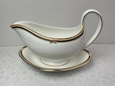 Wedgwood Clio Sauciere / Sauciere & St&auml;nder 1. Qualit&auml;t unbenutzter Zustand