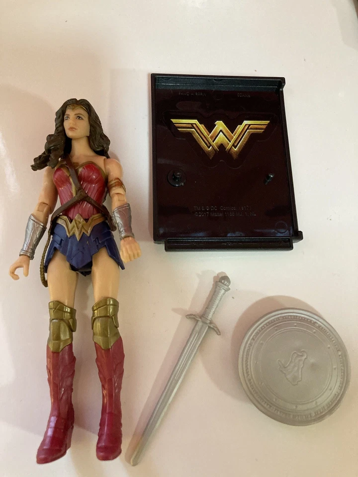 3 bonecos articulados de filme da Liga da Justiça 6” completos sem caixas - Imagem 4 de 4