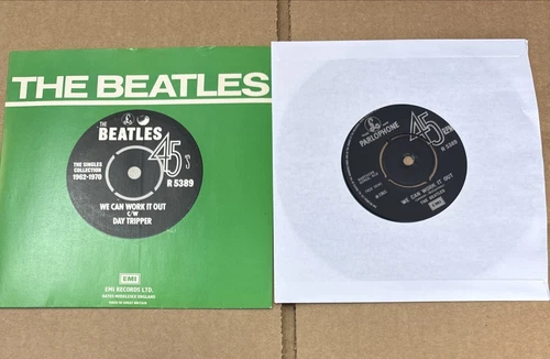 Beatles WE CAN WORK IT OUT/DAY TRIPPER   7" Vinyl Single From England NEW R5389