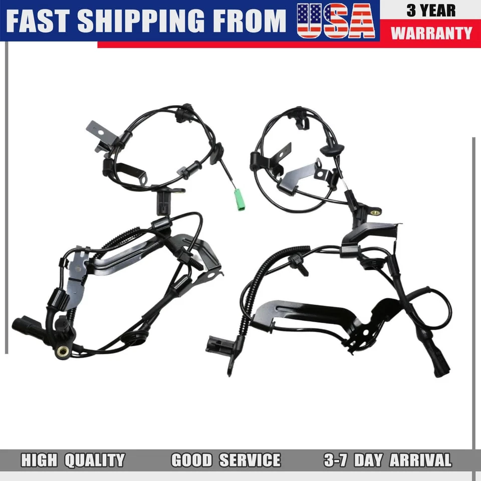 4*Se adapta a Ford Escape 2009-2012 Mercury Mariner ABS sensor de velocidad de rueda delantero y trasero Foto 4 de 4