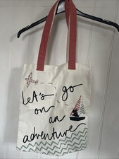 Radley London Canvas Shopper Tote - Lets go on an adventure
