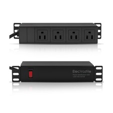 10 inch Rack PDU, 4 Rear Outlets, 1020J Surge Protection 15A Overl... Fast Ship