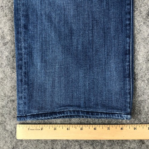 7 For All Mankind Austyn Mens Jeans 40x28 Blue Relaxed Straight Luxe Performance - Picture 11 of 12