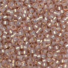 Miyuki Round Seed Beads Size 8/0 Silver Lined Smoky Light Rose 22GM-Tube