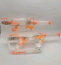 Two NERF E0733 Ghost Ops Modulus Nerf Motorized Light-Up With 24 Glow Darts