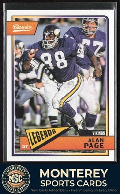Alan Page 2018 Panini Classics #113 Minnesota Vikings