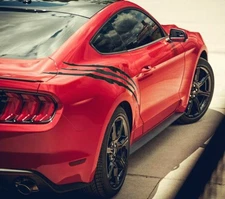 Scratch Claw Car Body Decor Trim - Black Bumper Roof Vinyl Decal Sticker