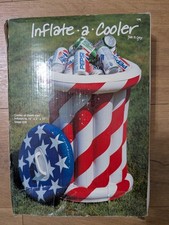 ENFRIADOR PATRIÓTICO AMERICANO ENFRIADOR INFLABLE DE DOBLE PARED FIESTAS BARBACOAS PICNIC