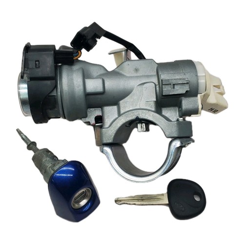 10-13 KIA FORTE Ignition Switch Lock Cylinder W/ Key Driver Door Lock - Picture 10 of 17