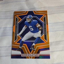2023 Rookies & Stars Kayvin Thibkdeaux Orange SP Parallel /149 Giants