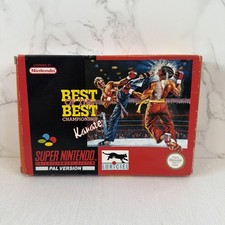 Best of the Best: Championship Karate (Super Nintendo SNES, PAL) CIB