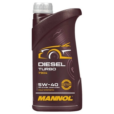 Motoröl Motorenöl Motor Öl Oel MANNOL 1 Liter 5W40 Diesel Turbo API CI4/ SN