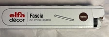 Elfa Decor Fascia Walnut 2’ x 1-1/4” 604938