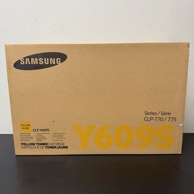 Samsung CLT-Y609S YELLOW Toner Cartridge Y609S FOR CLP-770 / 775 NEW