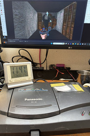 Panasonic 3DO console only FZ-10 vintage rare