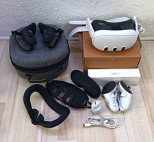 Meta Quest 3 VR-Headset 512GB wei&szlig;/schwarz, 2 Controller, Box, OVP, Zubeh&ouml;r