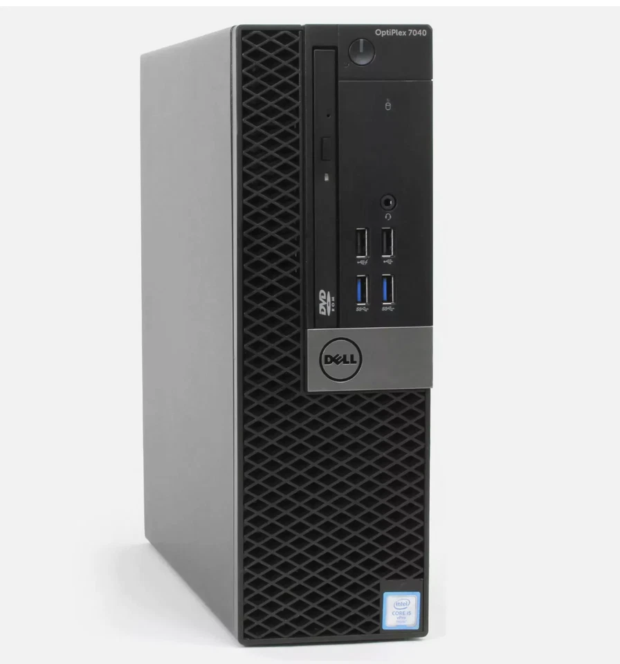 Lot 10 PC Dell Desktop OptiPlex 7040 SFF Core i5 8GB RAM No HDD - Image 2 of 3