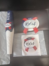 Brand New Kronenbourg Tap Handle + 3d Badge + Fisheye Badge. Man Cave