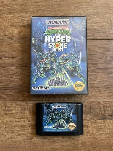 Teenage Mutant Ninja Turtles: The Hyperstone Heist (Genesis, 1992) No Manual