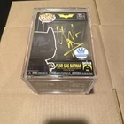 Christian Bale Signed Fear Gas Batman #532 Funko w/ Hard Armor And Beckett COA