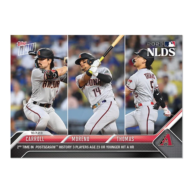Corbin Carroll & Gabriel Moren... - 2023 MLB Topps Now Card 976 - Print Run: 984