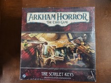 Arkham Horror LCG The Scarlet Keys Investigator Expansion New, In Shrink Wrap