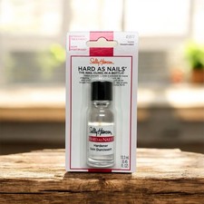 Sally Hansen CLEAR 45077 Hard As Nails Hardener 0.45oz  Strengthening Treatment