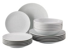 ROSENTHAL SERVIZIO PIATTI 18 PEZZI IN PORCELLANA - MESH WHITE