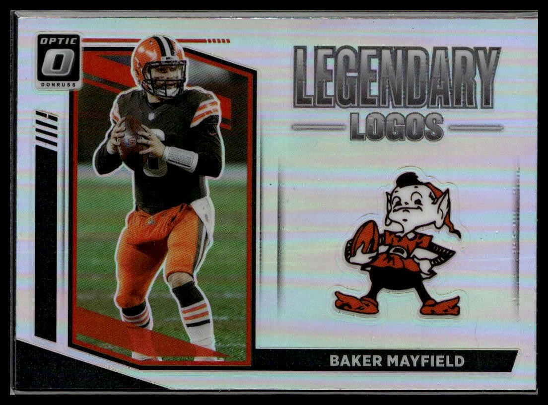 Baker Mayfield 2021 Donruss Optic Legendary Logos #LL-4 Cleveland Browns