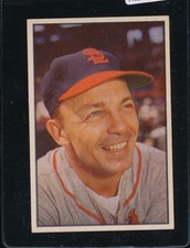 1953 Bowman Color Eddie Stanky #49 - StL Cardinals - ExMt centered - M2713
