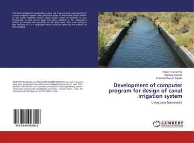 Rajesh Kumar Rai (u. a.) | Development of computer program for design of...