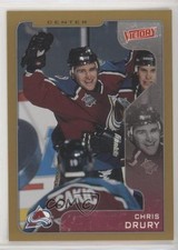 2001-02 Upper Deck Victory Gold Chris Drury #89 1b6