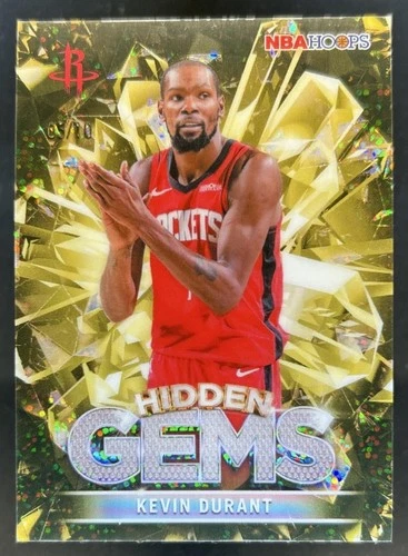 2025-26 Topps NBA Hoops Kevin Durant Hidden Gems Gold #5/10