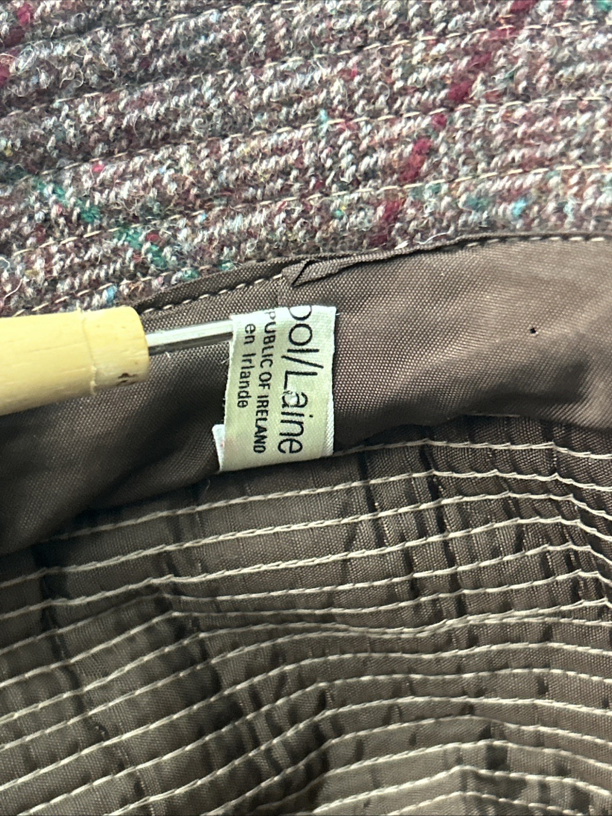 Jonathan Richard Patchwork Donegal Walking Hat Tw… - image 9