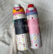 Owala   Garden Whimsy  Flower Crown 24 oz. AUTHENTIC FreeSip Bottle Color Drop