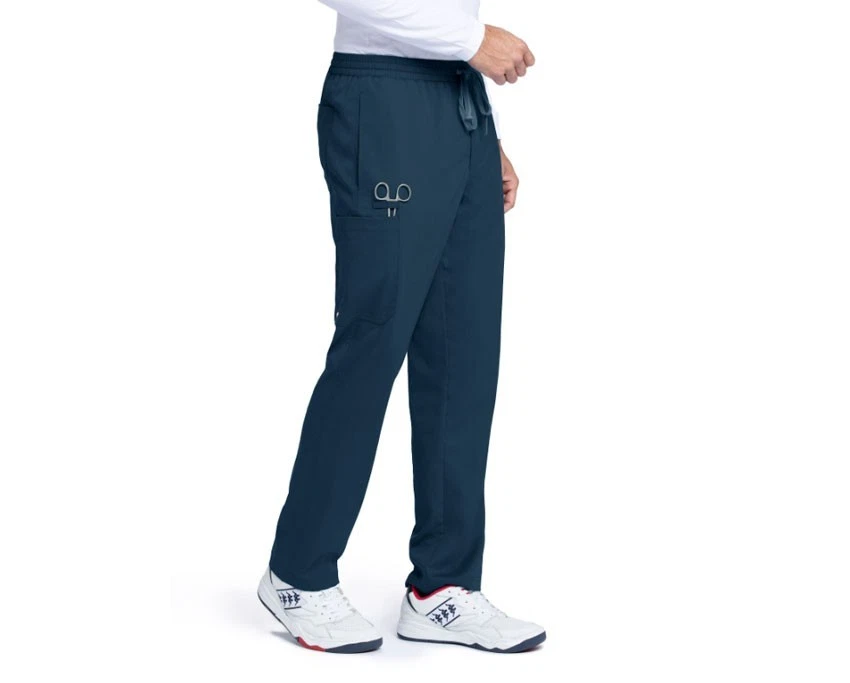Barico Men's Classic 5-Pocket Evan Cargo Pant, Steel Large