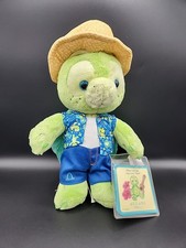 Disney Aulani Resort OLU Sea Turtle Friend Of Duffy Hawaii Aloha Plush 11" New