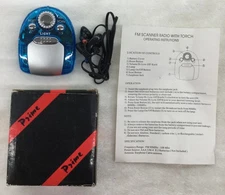 FM Scanner Radio With Torch, New