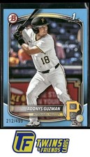 2025 Bowman Draft #BD-126 Adonys Guzman Sky Blue Border #/499
