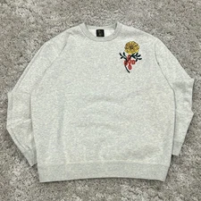 Drake’s OVO Flower Embroidered Crewneck Sweatshirt