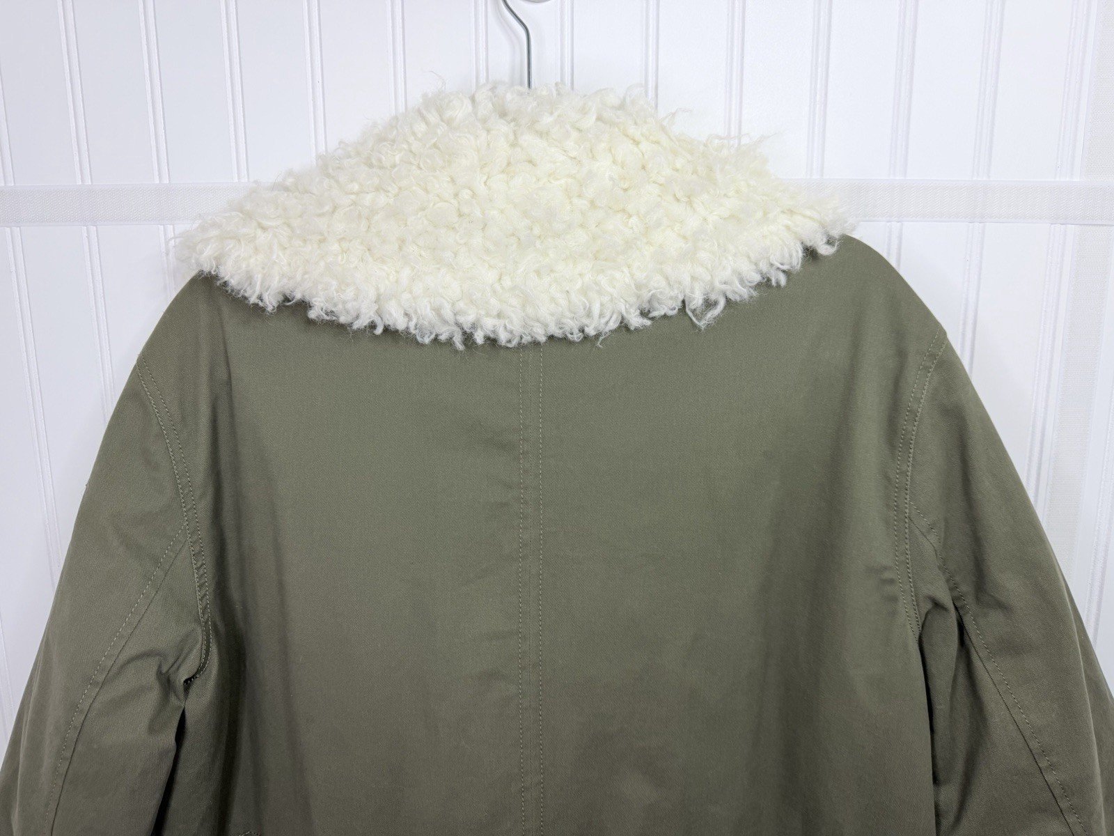 GAP Cold Control PRIMALOFT Army Green Winter PARK… - image 11