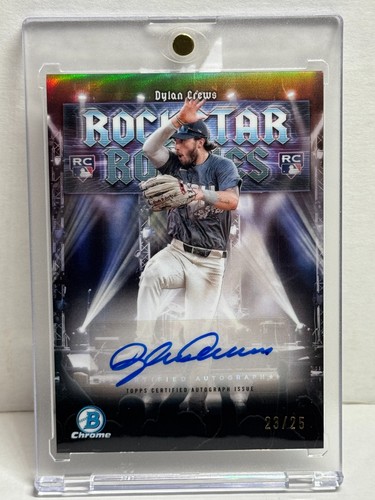 Dylan Crews #RRA-DC 2025 Bowman Rockstar Rookie Autograph card