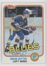 1981-82 Topps Brian Sutter #122W 0yd6