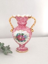 Vase céramique vintage italien en porcelaine .