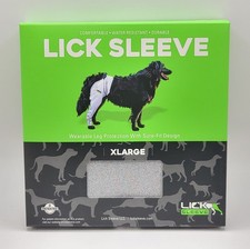 Lick Sleeve X-LARGE Dog Anti-Licking Leg Protection Sleeve Hind/Back Legs L/R