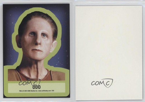 2014 Rittenhouse Star Trek Aliens Stickers Odo #S10 09q5 - Picture 3 of 3