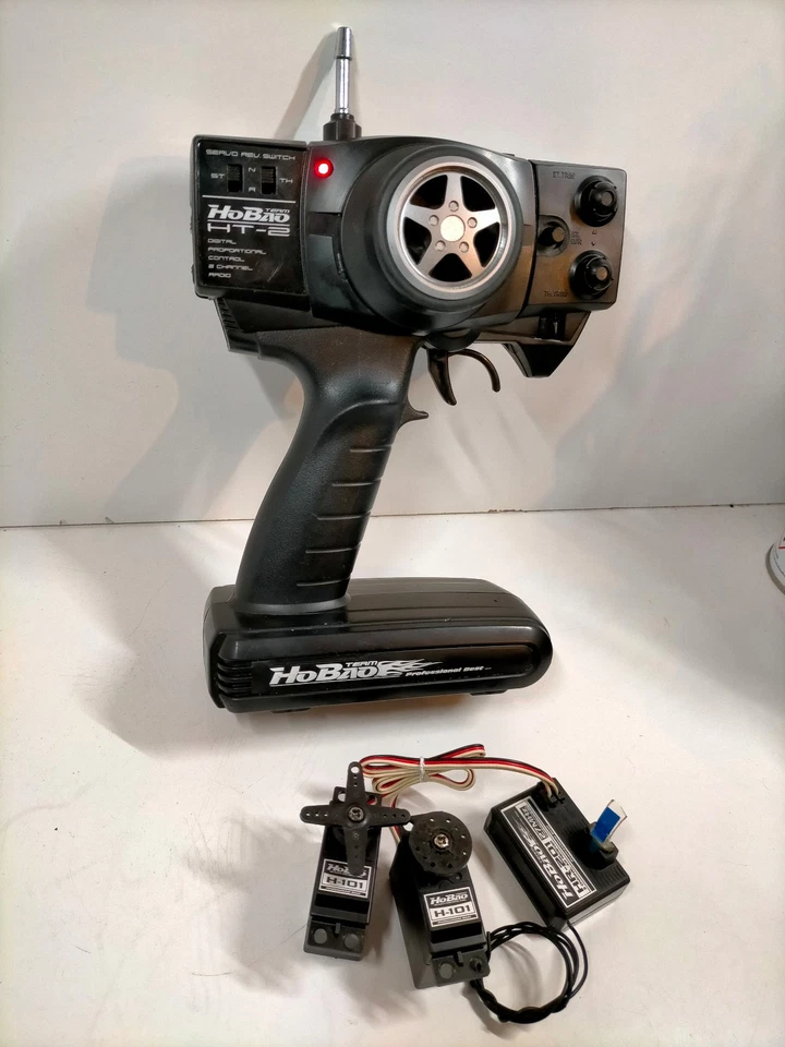 HOBAO HT2 Controller Transmitter handset RC  2 channel Hyper 7 MT 10 Pirate 8 - Image 3 of 4